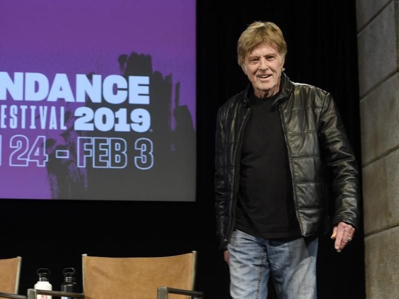 Robert Redford kommt zur Eröffnungspressekonferenz des Sundance Filmfestivals. Foto: Chris Pizzello/Invision