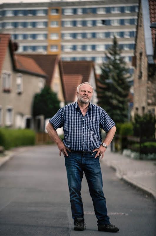 Zwischen Großstadt und dörflicher Idylle: Eckart Grohmann in der Windmühlenstraße