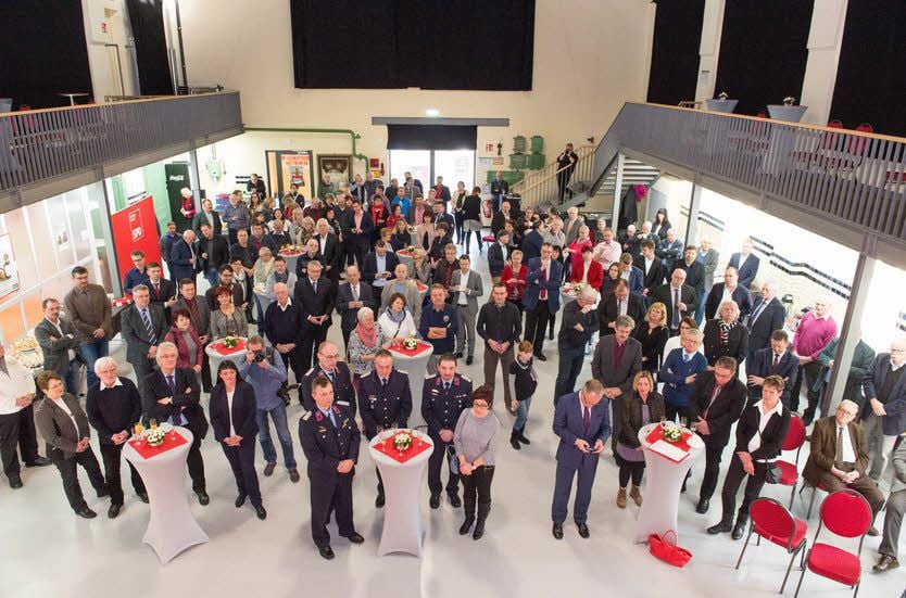 Premiere für Genossen: Neujahrsempfang im Turbinenhaus.
