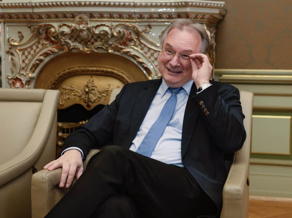 Reiner Haseloff sieht privat und beruflich voller Freude auf das Jahr 2017.