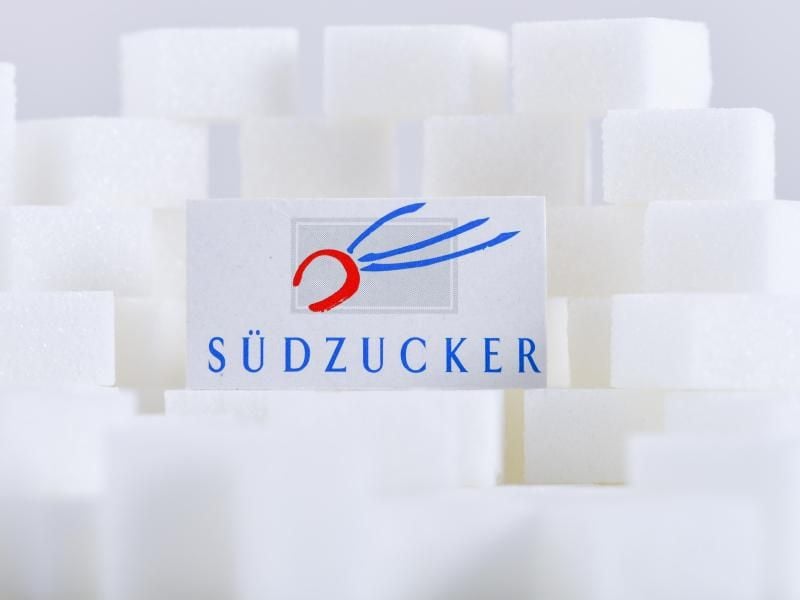 Südzucker-Karton: Wegen illegaler Preisabsprachen von Zuckerherstellern klagen zahlreiche Lebensmittelkonzerne auf Schadenersatz. Foto: Uwe Anspach