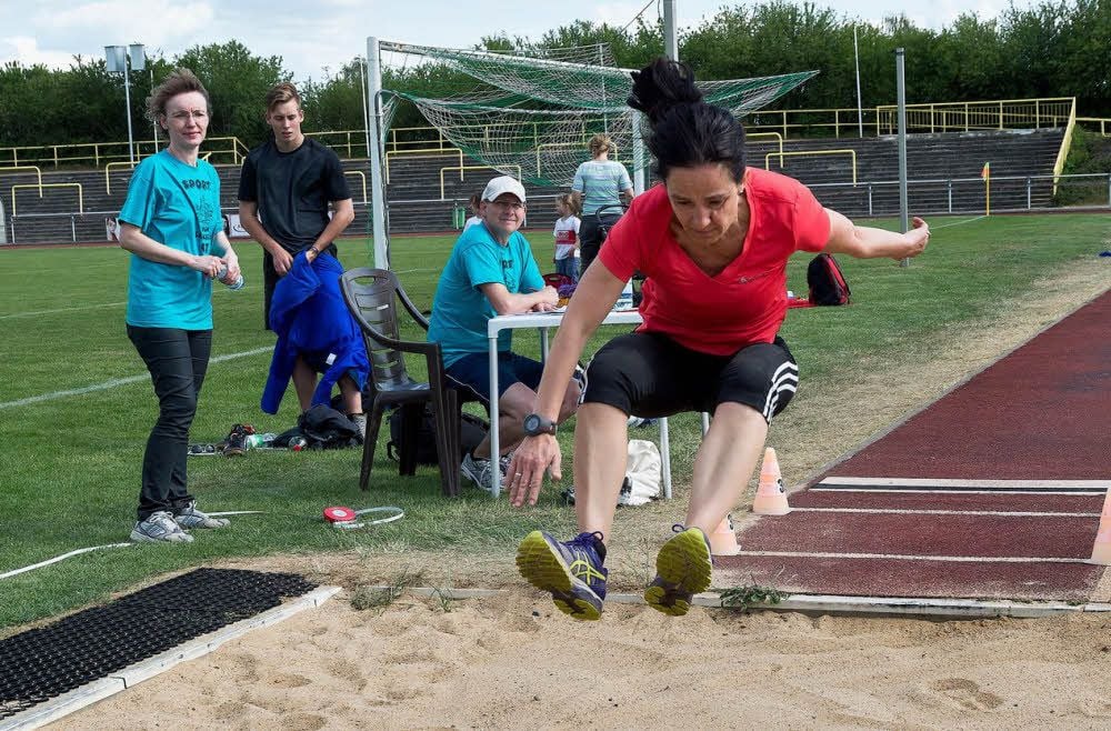Auch im vergangenen Jahr fand der Sportabzeichentag in Merseburg statt.