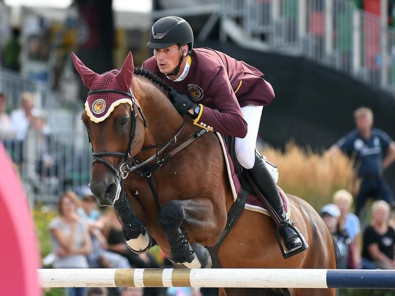 Springreiter Daniel Deusser wurde Dritter beim Großen Preis von Shanghai. Foto: Britta Pedersen