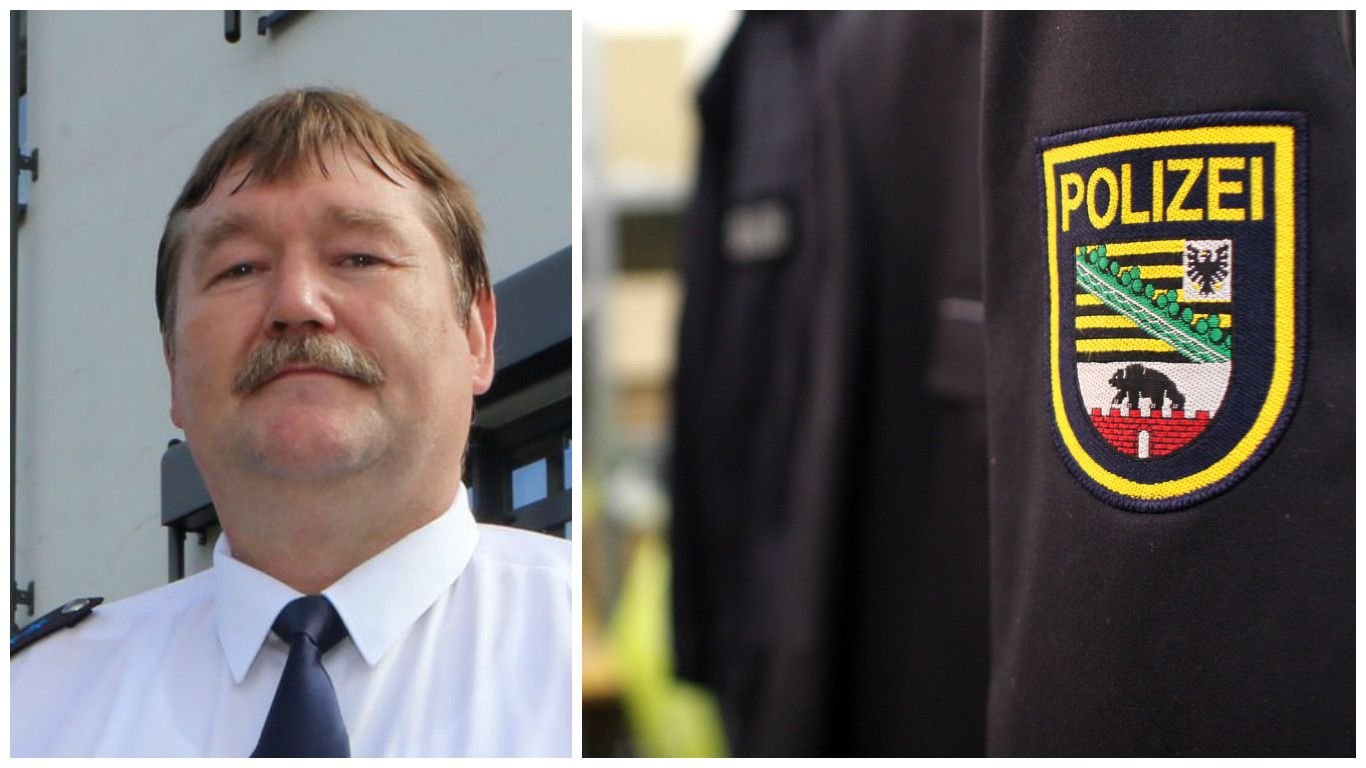 Polizeihauptmeister Volker Schulz, zuständig für die Stadt Zörbig