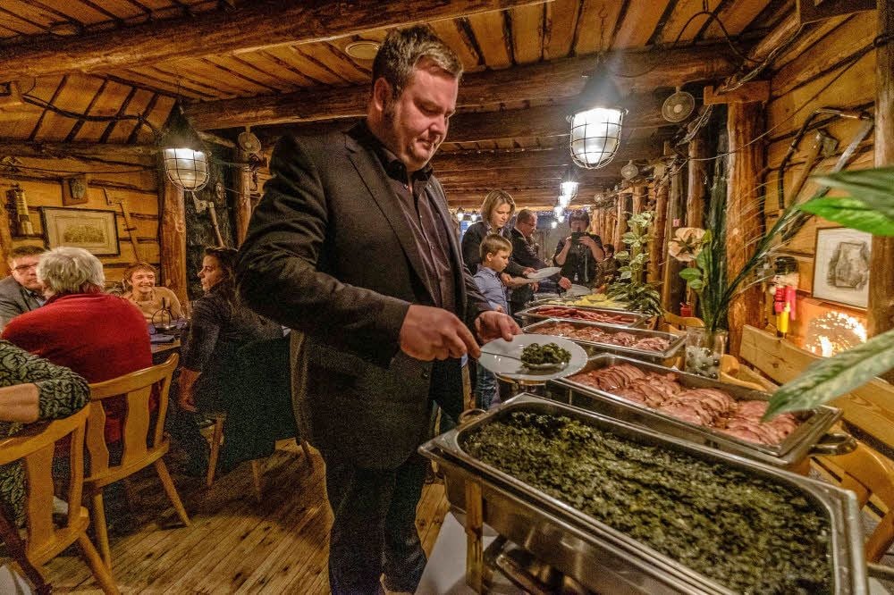 Grünkohl war angesagt- auch bei Bürgermeister Enrico Schilling.