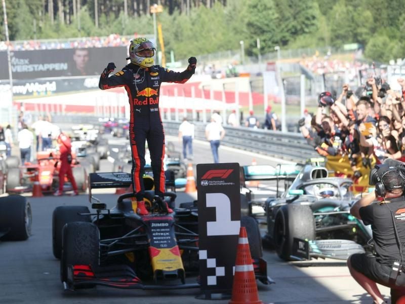 Max Verstappen hat das Formel-1-Rennen von Österreich gewonnen. Foto: Georg Hochmuth