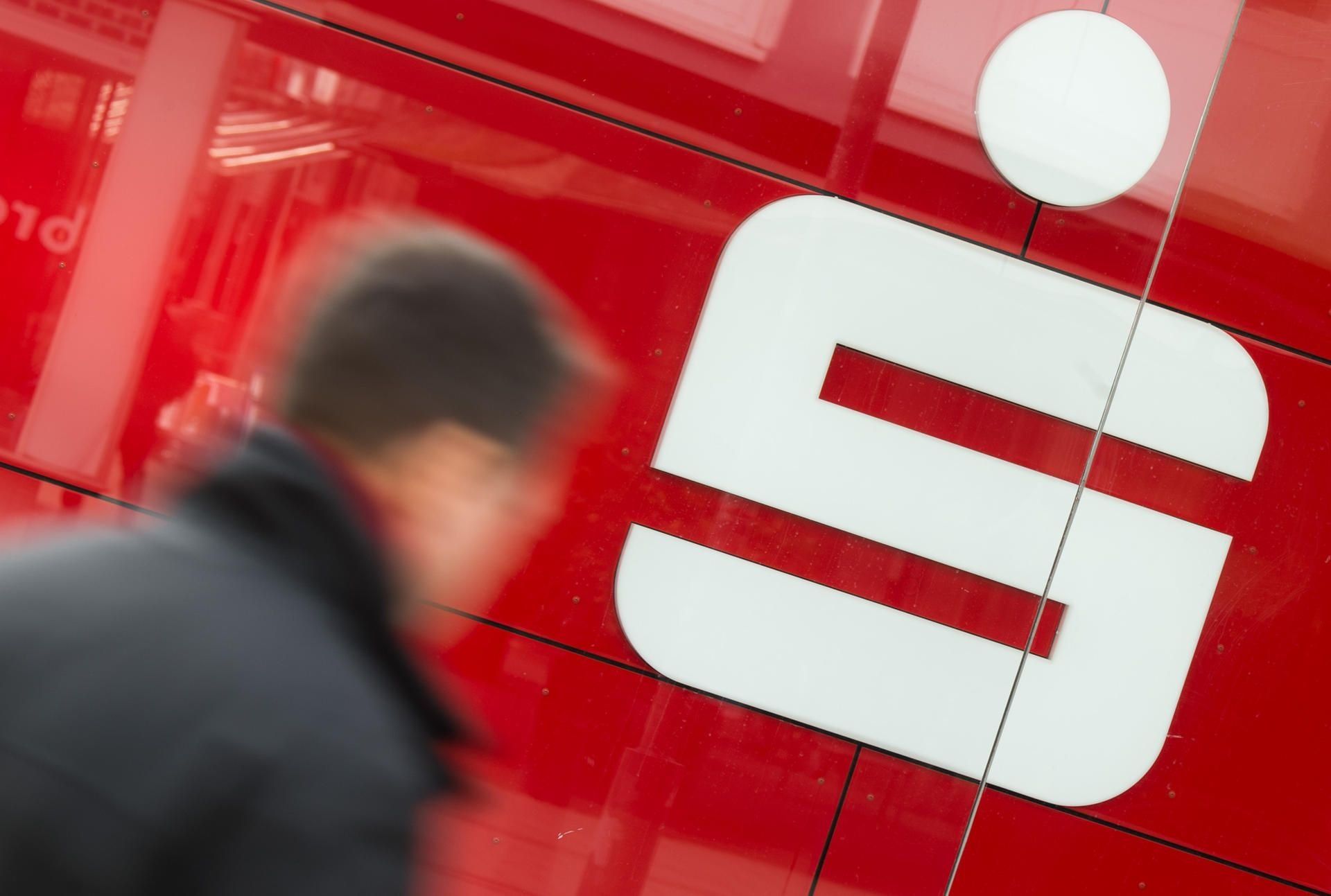 Symbol einer Sparkassenfiliale
