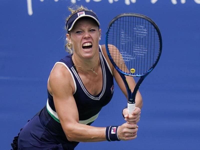 Laura Siegemund ist in New York ausgeschieden. Foto: Frank Franklin Ii/AP/dpa