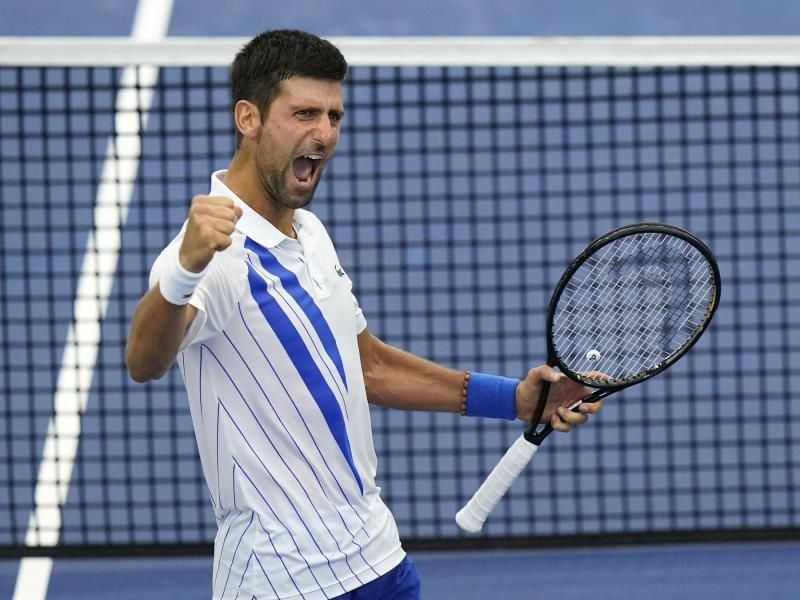Sorgt nicht nur auf dem Tennis-Platz für Schlagzeilen: Novak Djokovic. Foto: Frank Franklin Ii/AP/dpa
