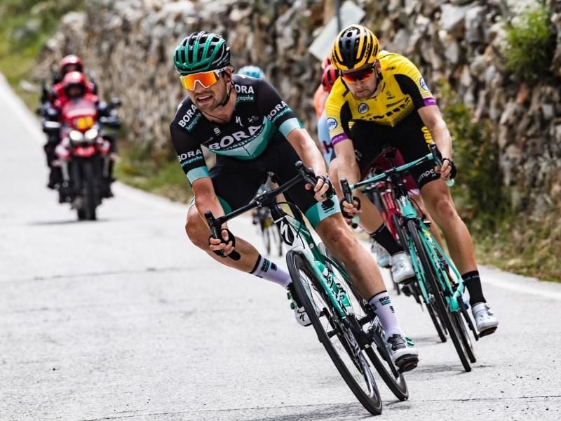 Maximilian Schachmanns Angriff auf der sechsten Etappe der Kalifornien-Rundfahrt wurde nicht belohnt. Foto: Watchara Phomicinda/SCNG via ZUMA Wire