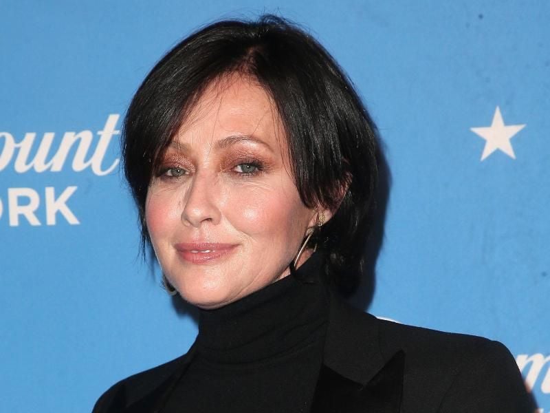 Shannen Doherty übt sich in Zuversicht, dass alles gut wird. Foto: F. Sadou