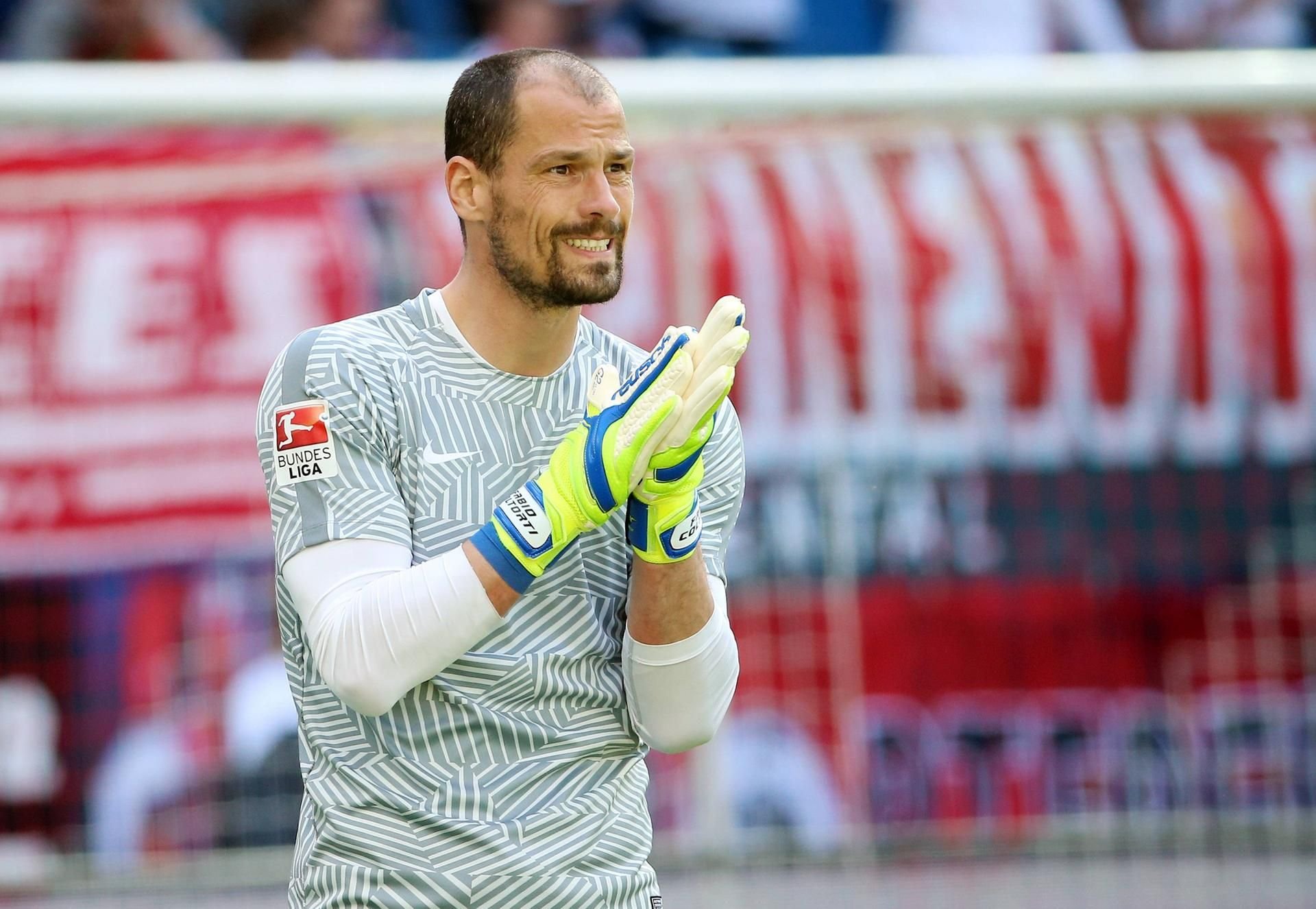 Mit 36 Jahren noch heiß auf die Champions League: Fabio Coltorti hat alle Aufstiege von RB Leipzig von der Regionalliga an miterlebt.