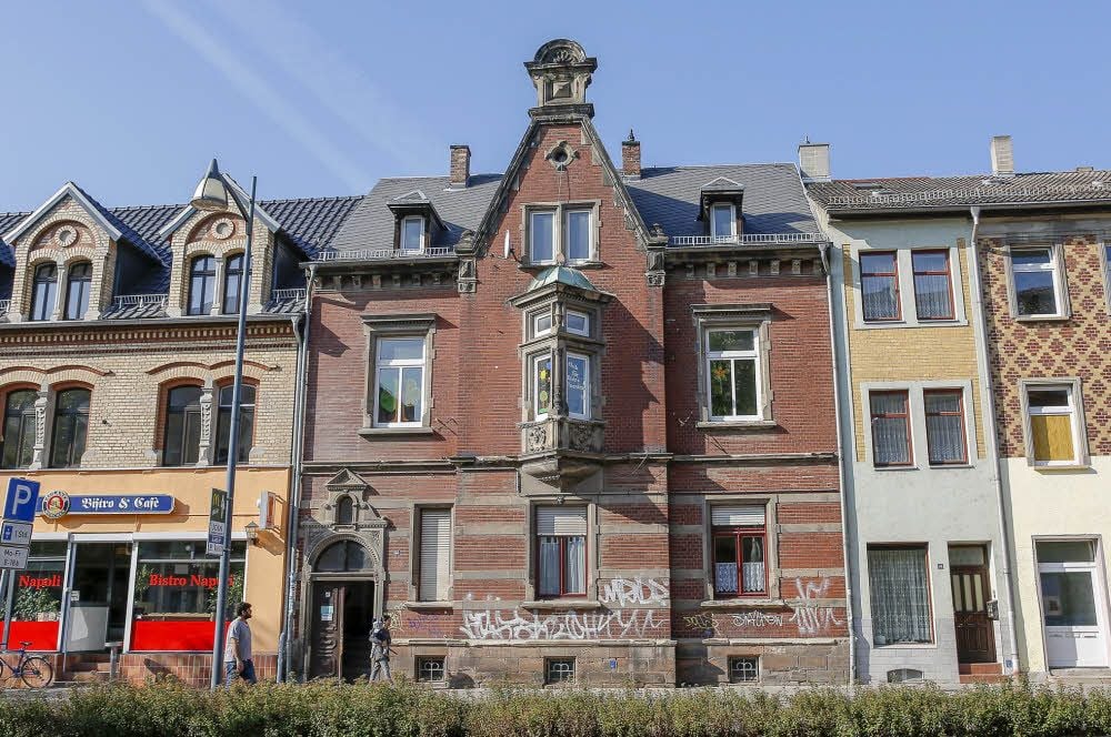 In diesem Altbau befindet sich zurzeit noch der Jugendtreff.