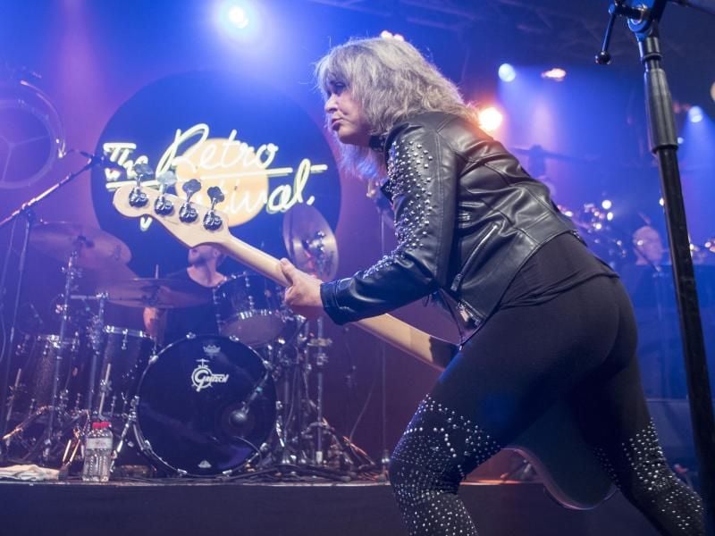 Suzi Quatro hat es noch immer drauf. Foto: Urs Flueeler/Keystone