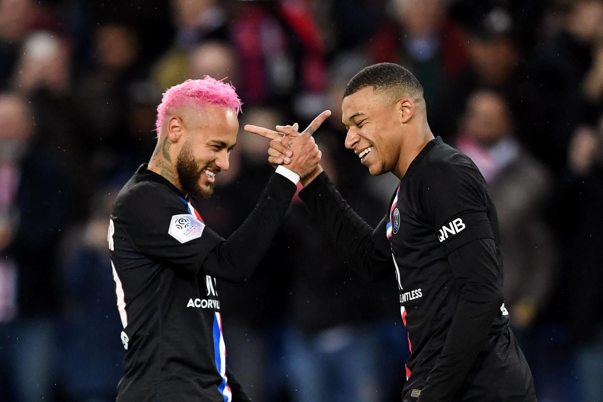 Neymar und Kilian Mbappe sind nicht immer pflegeleicht für Trainer Thomas Tuchel bei Paris St. Germain.