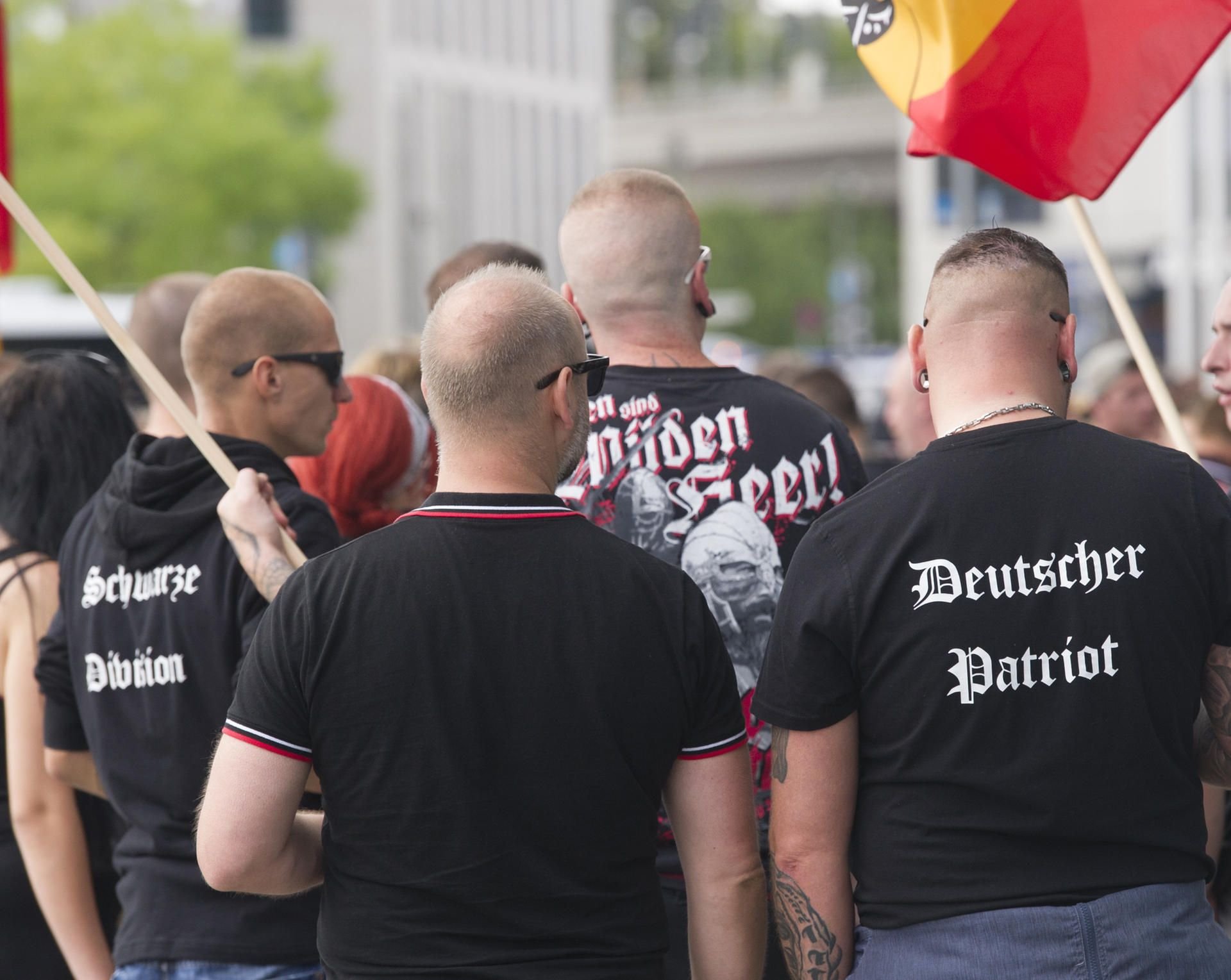 Rechtsextreme in Berlin (Symbolbild)