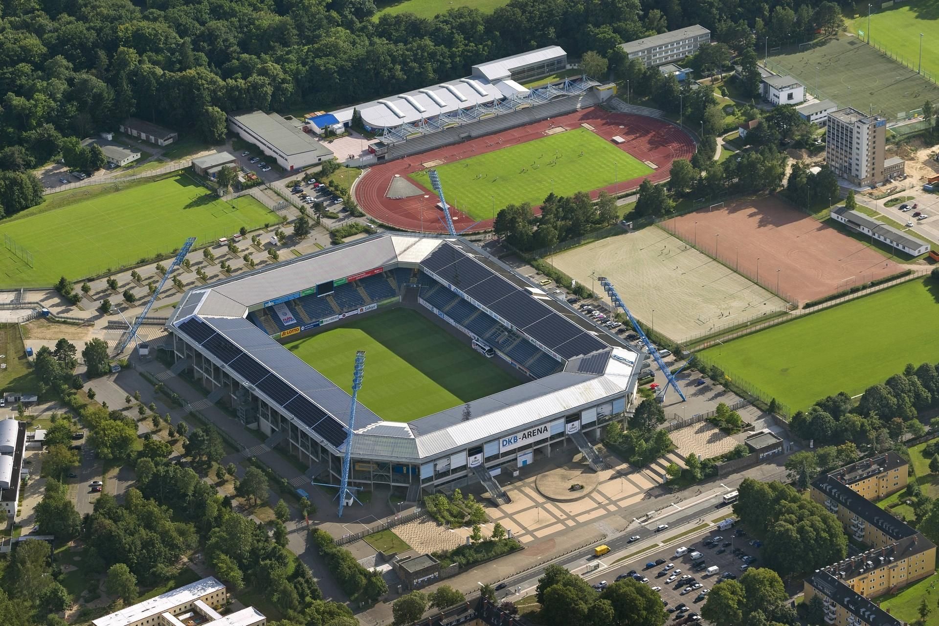 Das Ostseestadion in Rostock ist bereit für Drittliga-Spiele - wenn die Saison denn fortgesetzt wird.