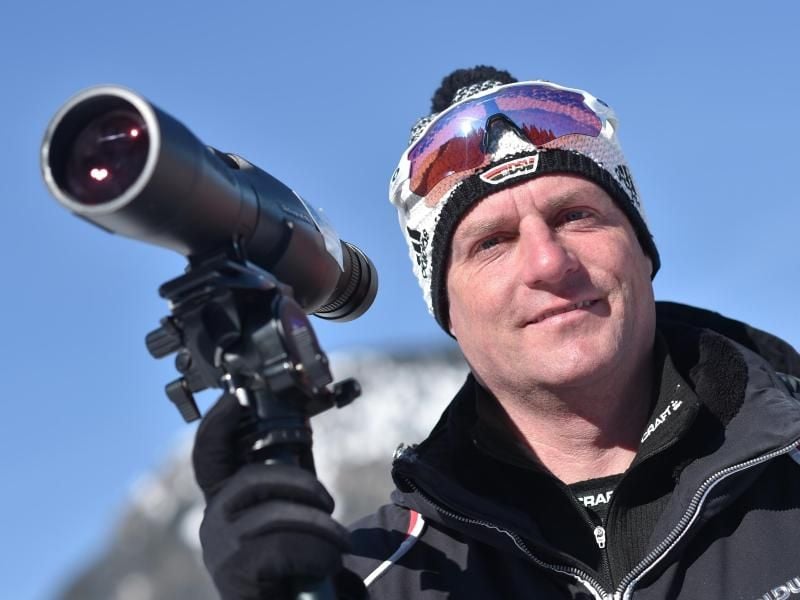 Bernhard Kröll, der Heim-Trainer und Entdecker von Biathletin Dahlmeier. Foto: Angelika Warmuth