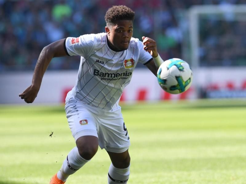 Der Leverkusener Leon Bailey soll im Fokus von Bayern München und Real Madrid stehen. Foto: Carmen Jaspersen