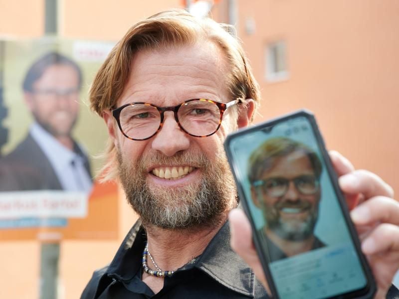 Markus Bartels sieht Jürgen Klopp ein bisschen ähnlich. Foto: Bernd Thissen/dpa