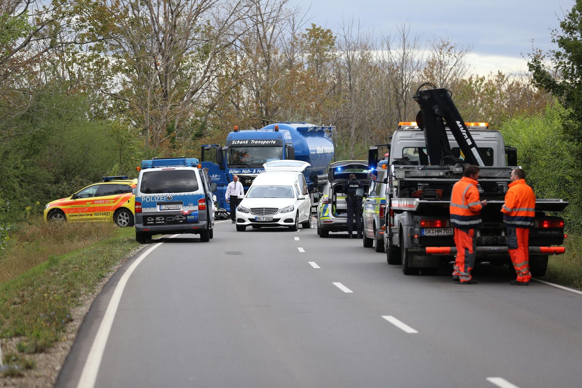 Schwerer Unfall in Frankleben