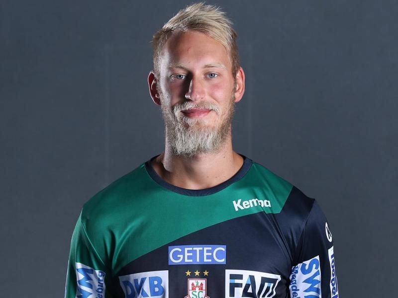 Bleibt dem SC Magdeburg erhalten: Linksaußen Matthias Musche. Foto: Ronny Hartmann/dpa-Zentralbild