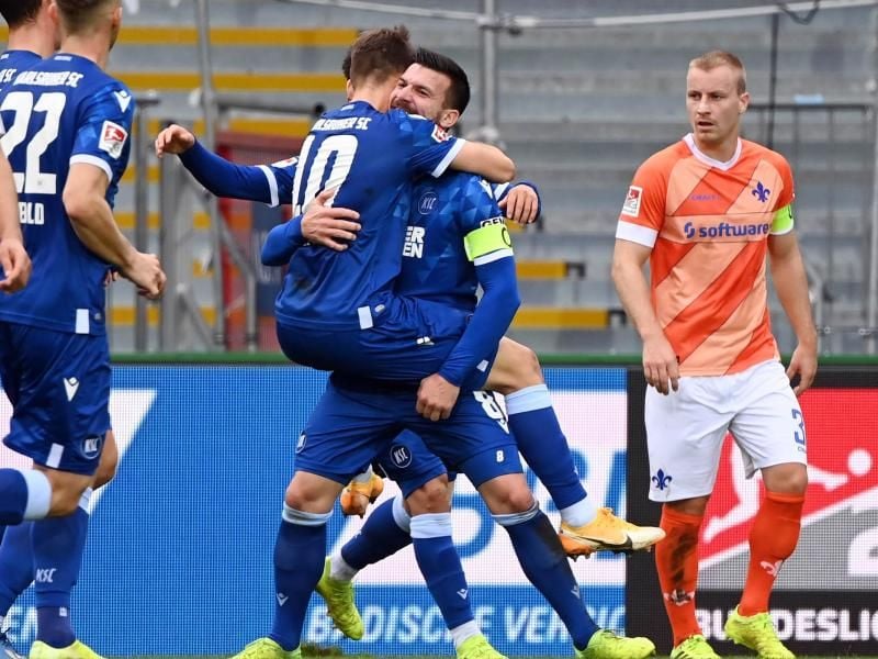 Wurde positiv auf Corona getestet: Lilien-Kapitän Fabian Holland. Foto: Uli Deck/dpa
