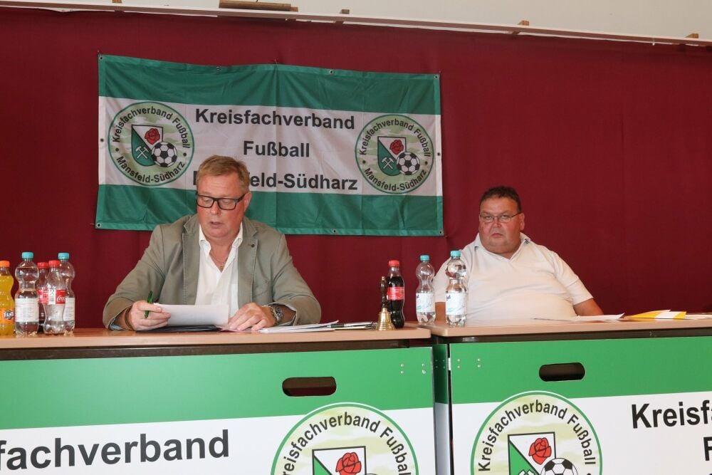 Kreisfachverband Fußball Mansfeld-Südharz: Thomas Große bleibt Präsident