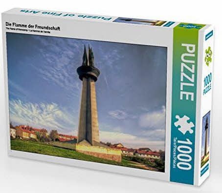 So sieht das Puzzle „Flamme der Freundschaft“ aus.