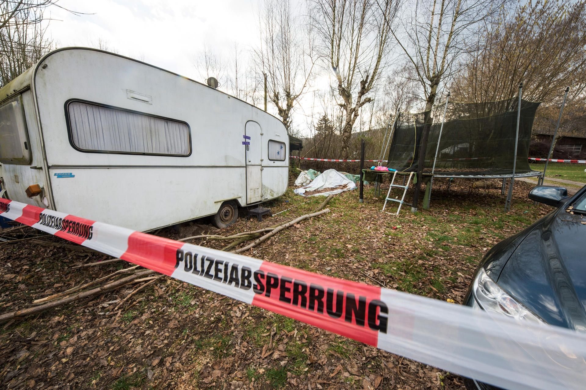 Der Tatort auf dem Campingplatz Lügde