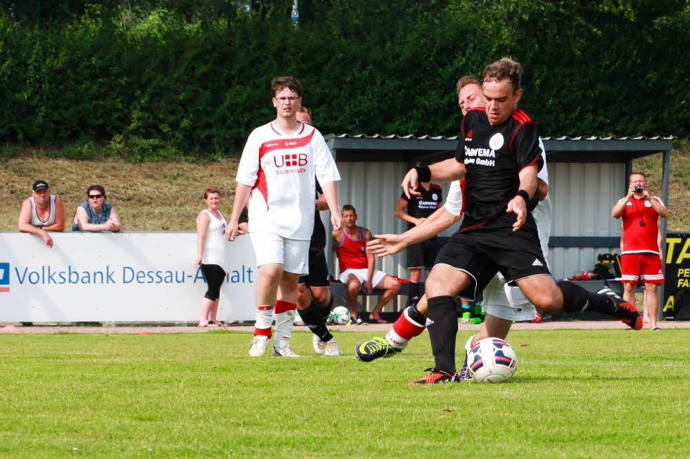 Traf dreimal: Justin Schnuppe-Frank.
