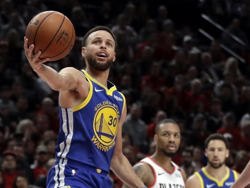Superstar Stephen Curry von den Golden State Warriors war erneut der überragende Spieler auf dem Parkett. Foto: