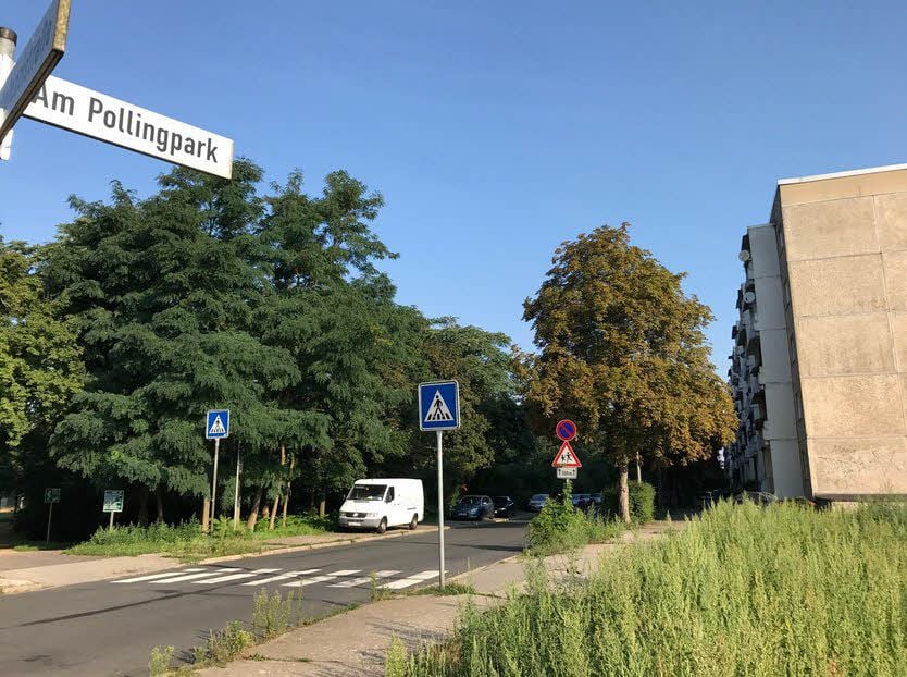 Auf dem Spieplatz wurde der Rucksack gefunden.