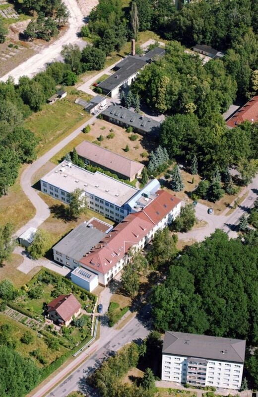 Luftbild aus alten Zeiten.