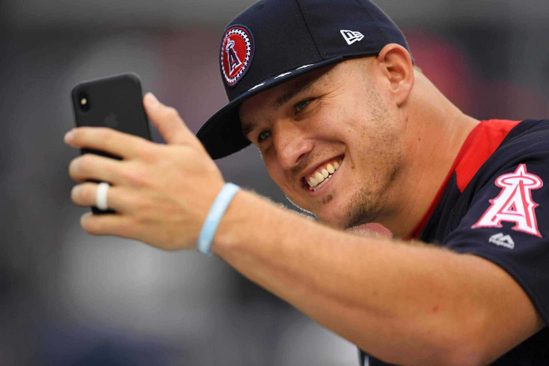 Hat gut lachen: Mike Trout