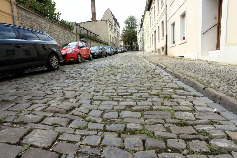 Die Schloßgartenstraße in Bernburg wird im unteren Abschnitt ab Mitte September zur Großbaustelle.