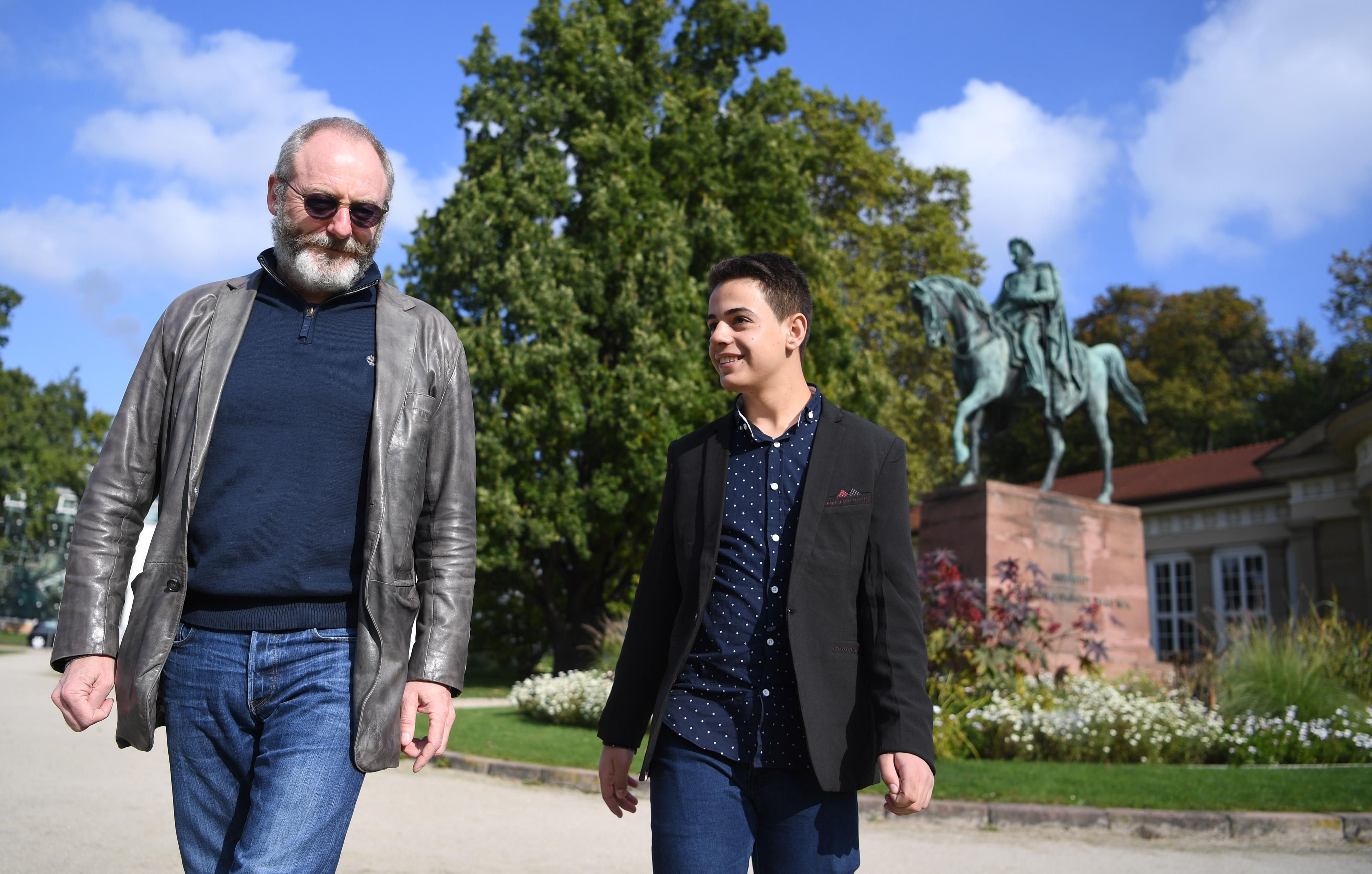 „Ich wollte ihn persönlich in Europa willkommen heißen“, sagte Cunningham zu seinem Besuch bei Hussam in Stuttgart.