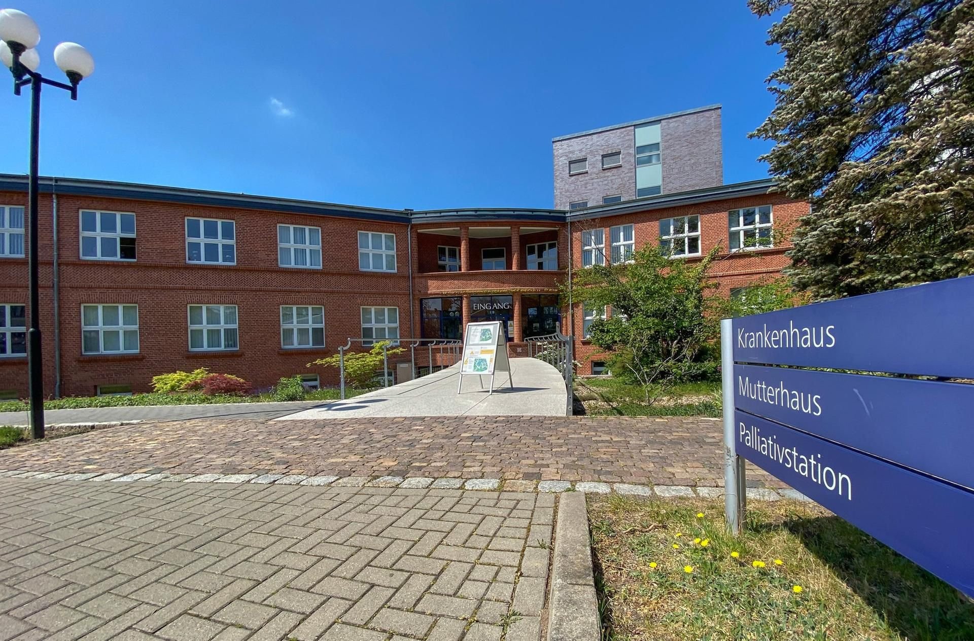 Das Diakonissenkrankenhaus in Dessau