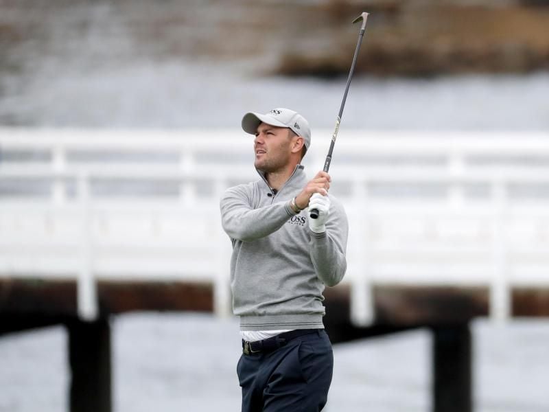 Zeigte sich zum Auftakt der 119. US Open in guter Form: Martin Kaymer. Foto: Matt York/AP