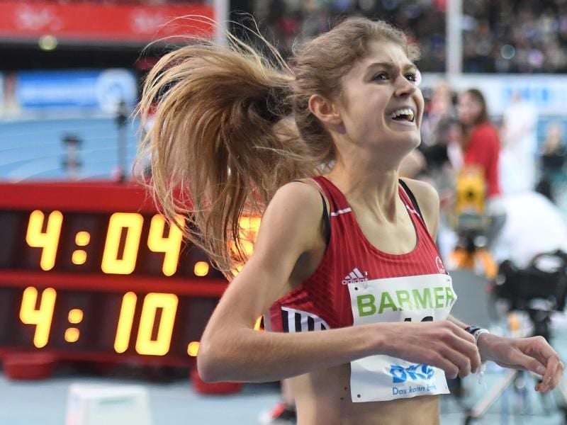 Konstanze Klosterhalfen war über die 1500 Meter eine Klasse für sich. Foto: Hendrik Schmidt