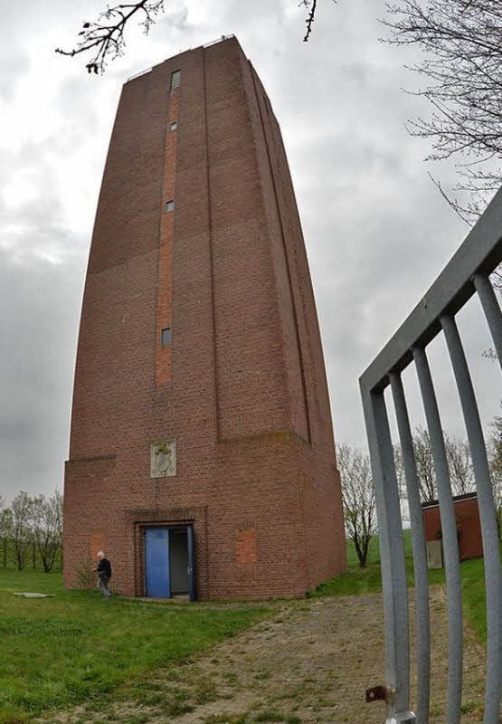 Der Wasserturm in Hoym.