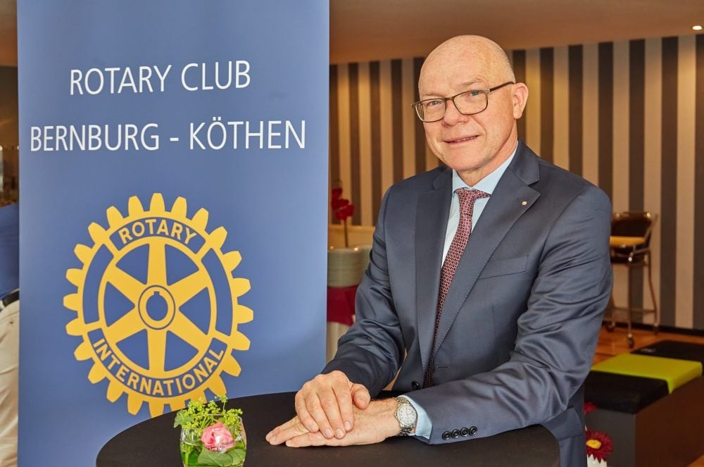 Helmut Ibsch ist zum neuen Präsidenten des Rotary-Clubs Bernburg-Köthen gewählt worden.