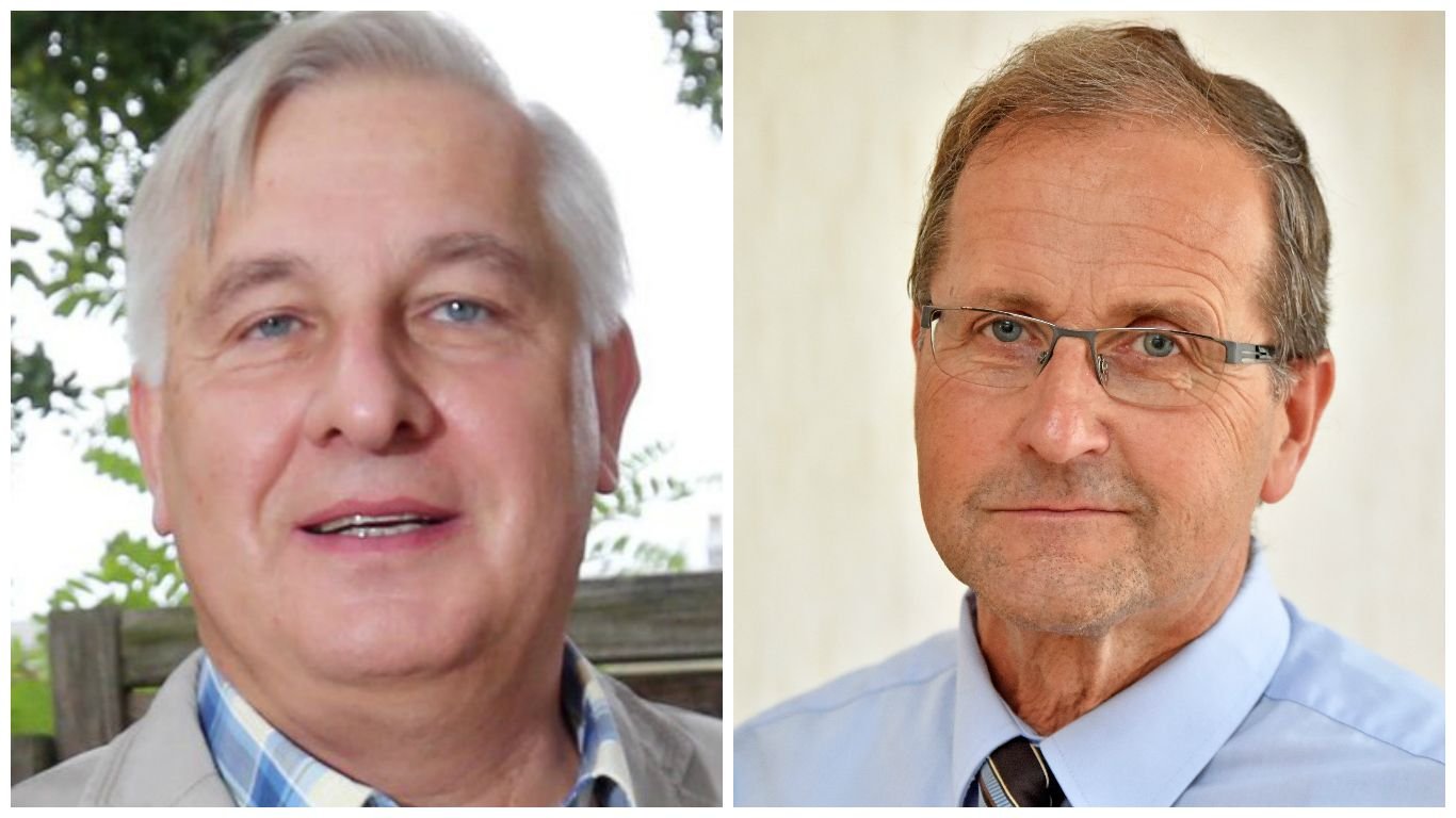 Bernd Marbach und Eberhard Berger standen in Raguhn-Jeßnitz zur Wahl.