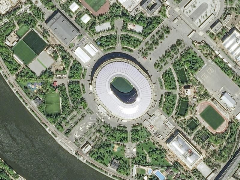 Im Moskauer Luschniki-Stadion wird das Finale der WM 2018 ausgespielt. Foto:
