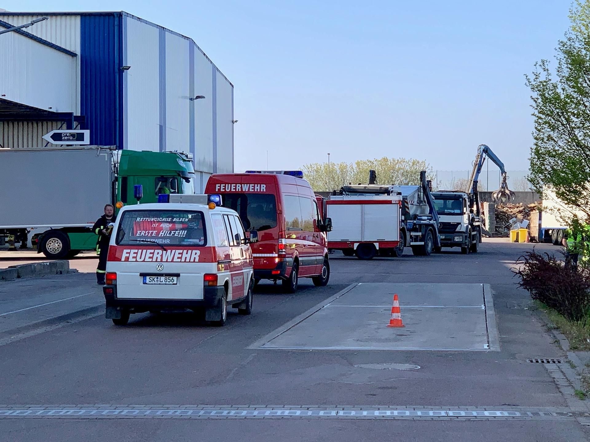 Feuerwehreinsatz in Oppin
