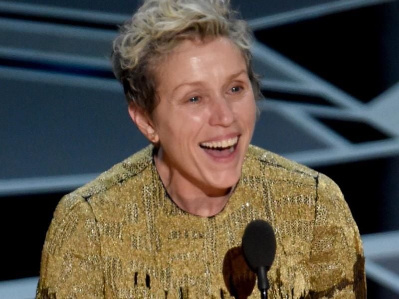 Frances McDormand hat ihren zweiten Oscar gewonnen. Foto: Chris Pizzello/Invision/AP