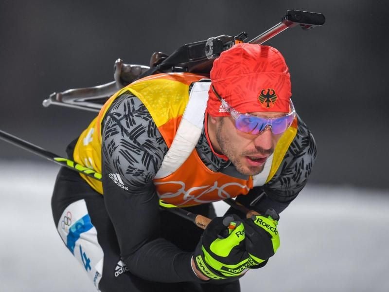 Hat beim vorletzten Weltcup der Saison in Oslo das Podest im Blick: Biathlet Arnd Peiffer. Foto: Hendrik Schmidt