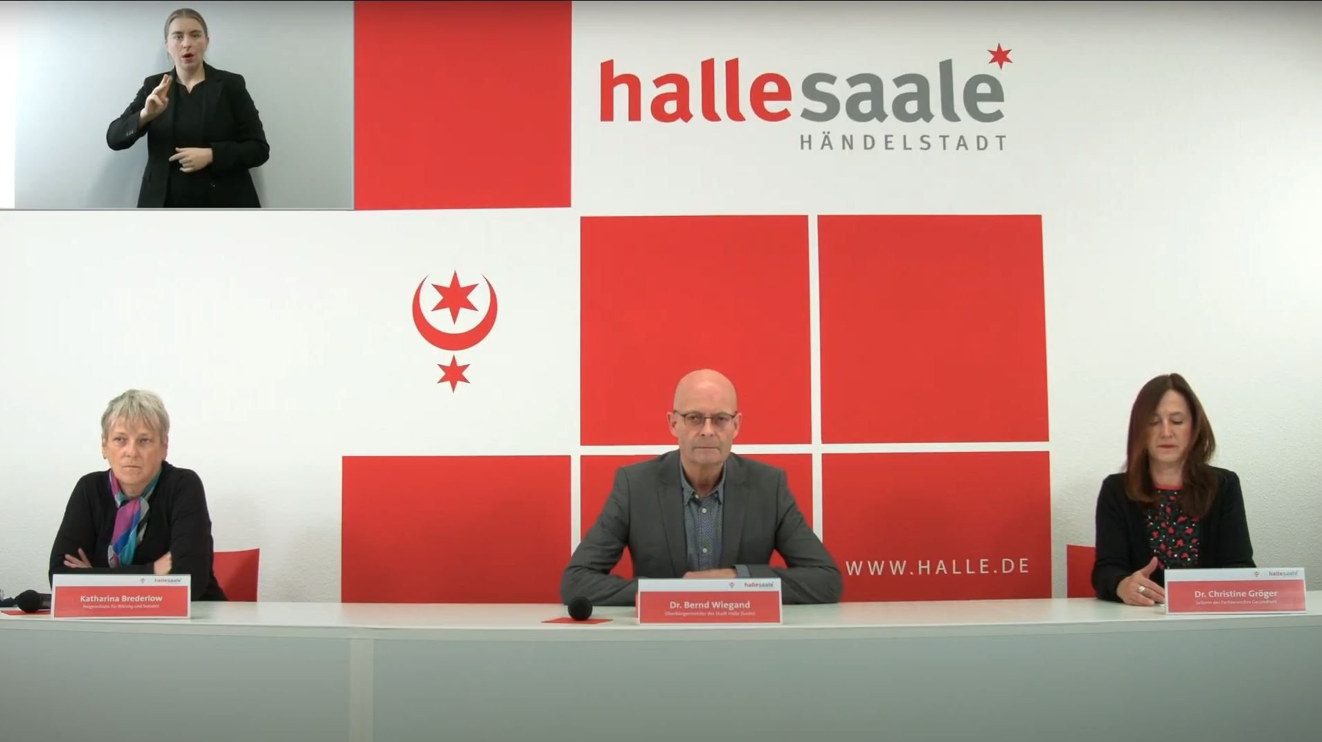 Pressekonferenz am Montag, 16. November 2020.