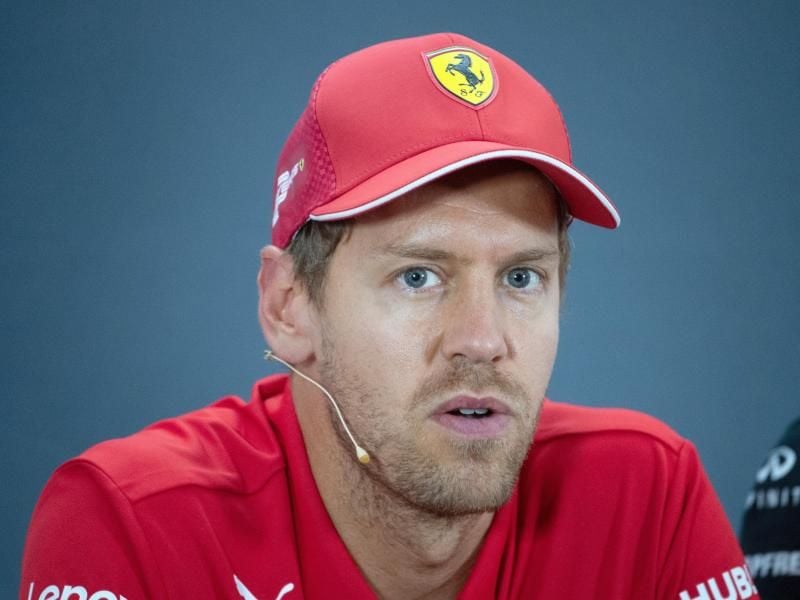 Denkt nicht an Rücktritt: Ferrari-Pilot Sebastian Vettel. Foto: Sebastian Gollnow