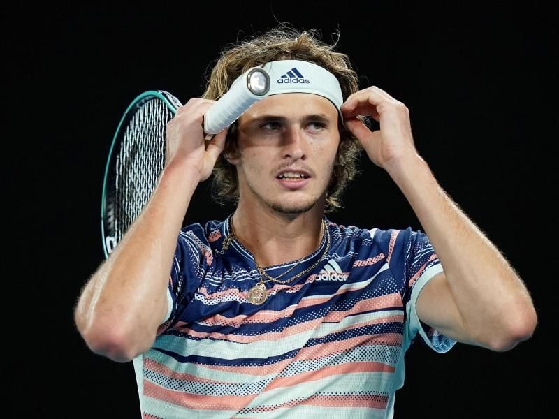 Alexander Zverev wird beim Masters in New York aufschlagen. Foto: Scott Barbour/AAP/dpa